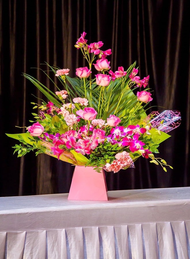 اويسيس لفة سيلوفان لتغليف الهدايا من أواسيس، متعددة الاستخدامات لتغليف سلال الهدايا وباقات الزهور، 80 سم × 25 متر، قطعة واحدة، بنقشة فراشات خضراء - Image 4